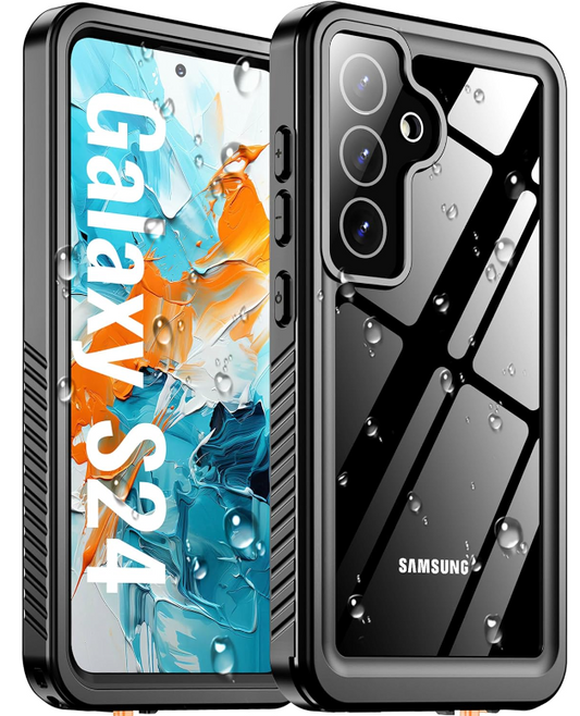 Samsung Galaxy S24 Waterproof Shockproof Case +  Snap Deal.