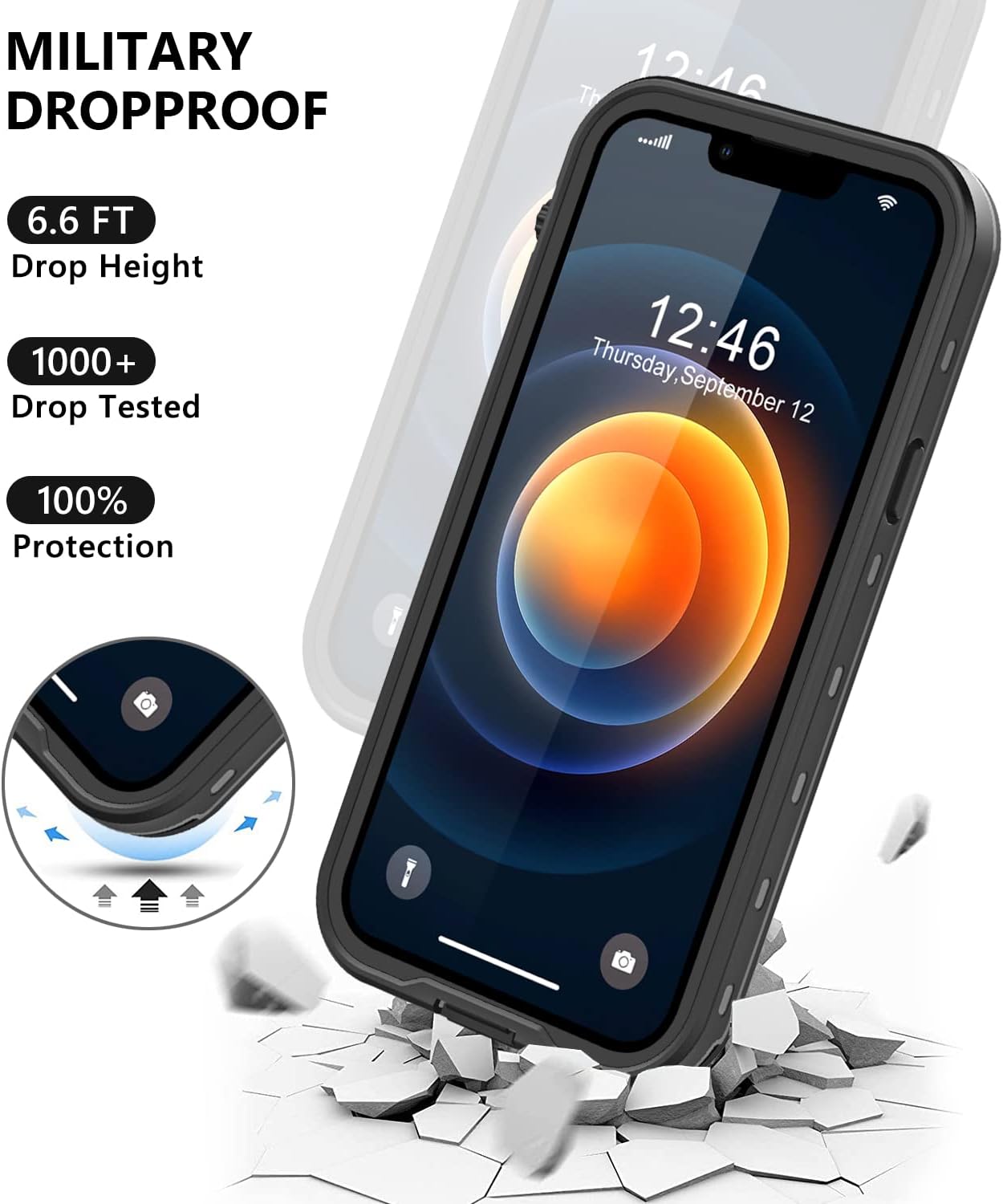 iPhone 12 Waterproof Case