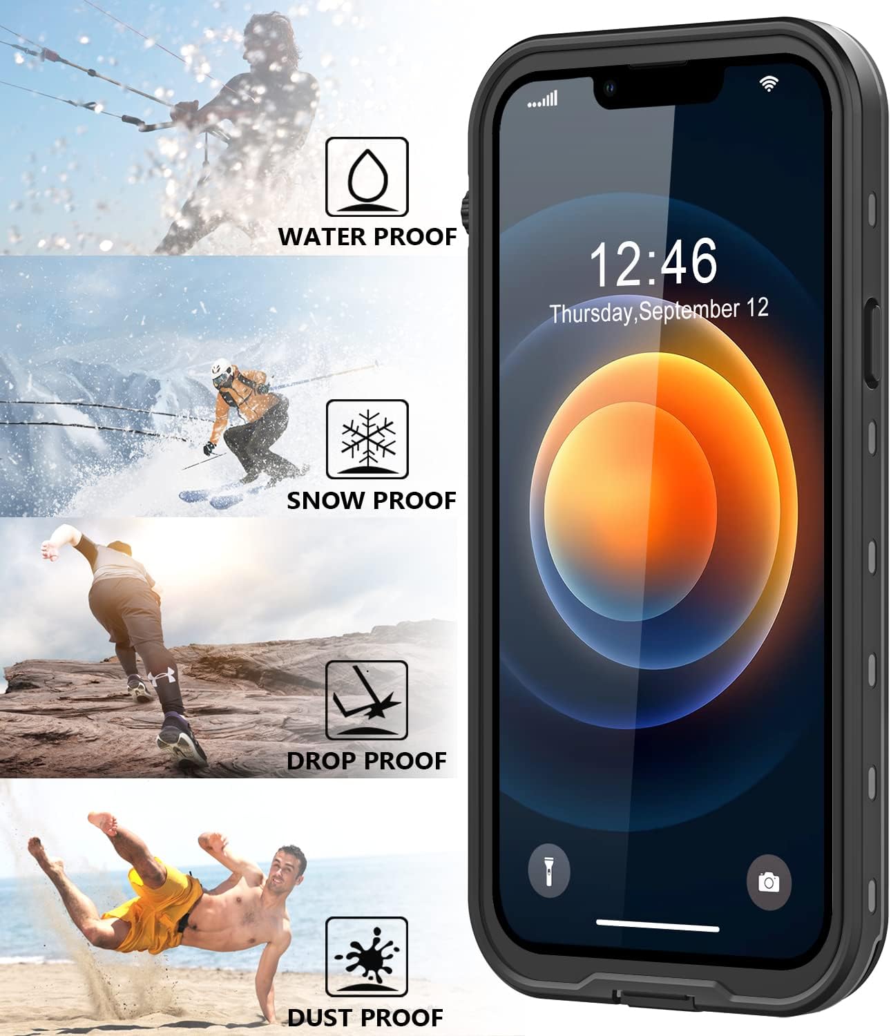iPhone 12 Waterproof Case