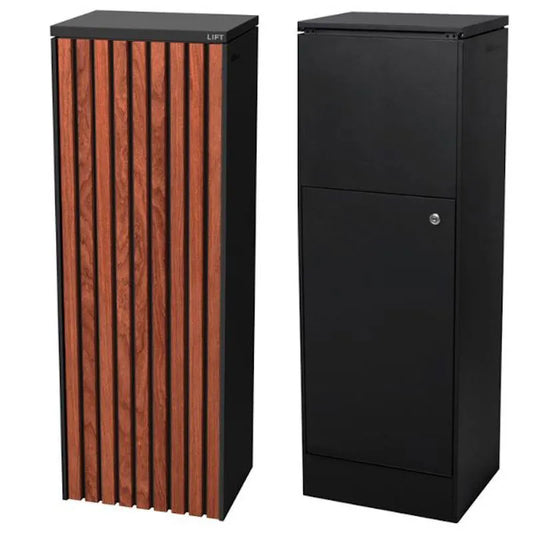Big Outdoor Mailbox Parcelbox Pillar Letterbox 350x270x1000 mm