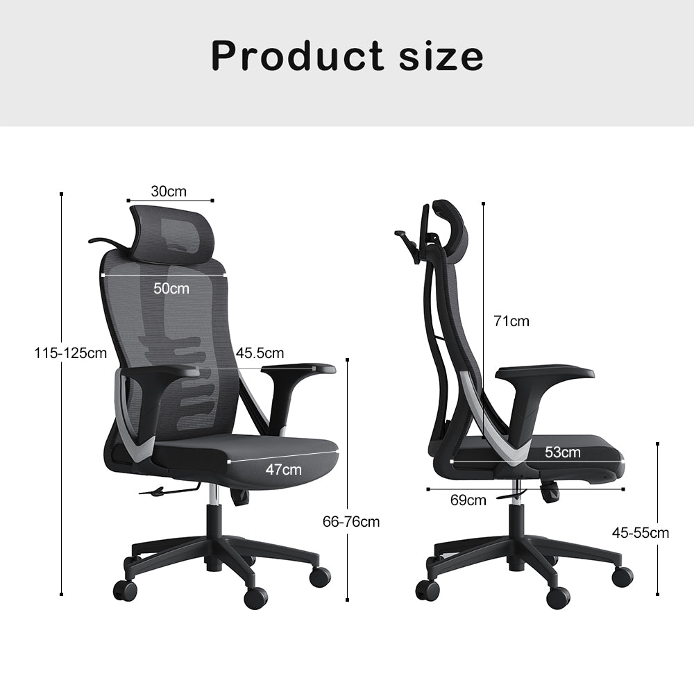 New choice high back ergonomic mesh office chair