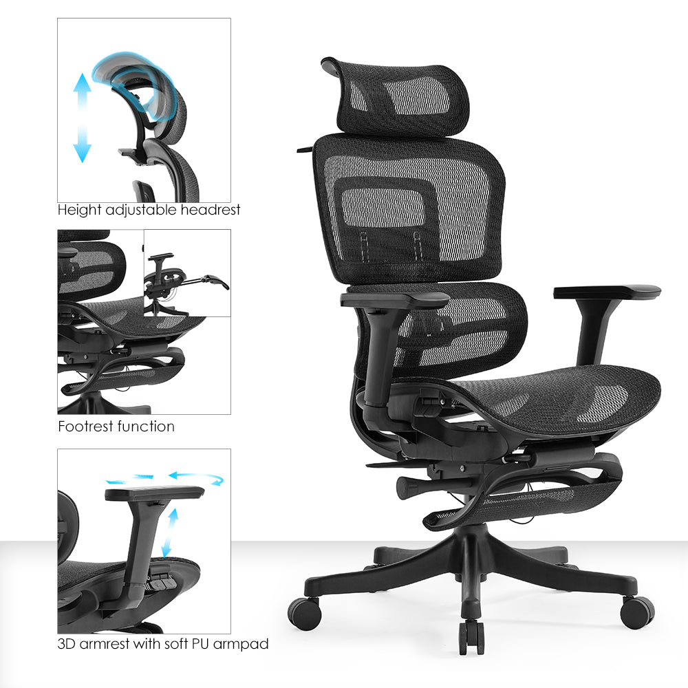 High Back Ergonomic Mesh Office Chair