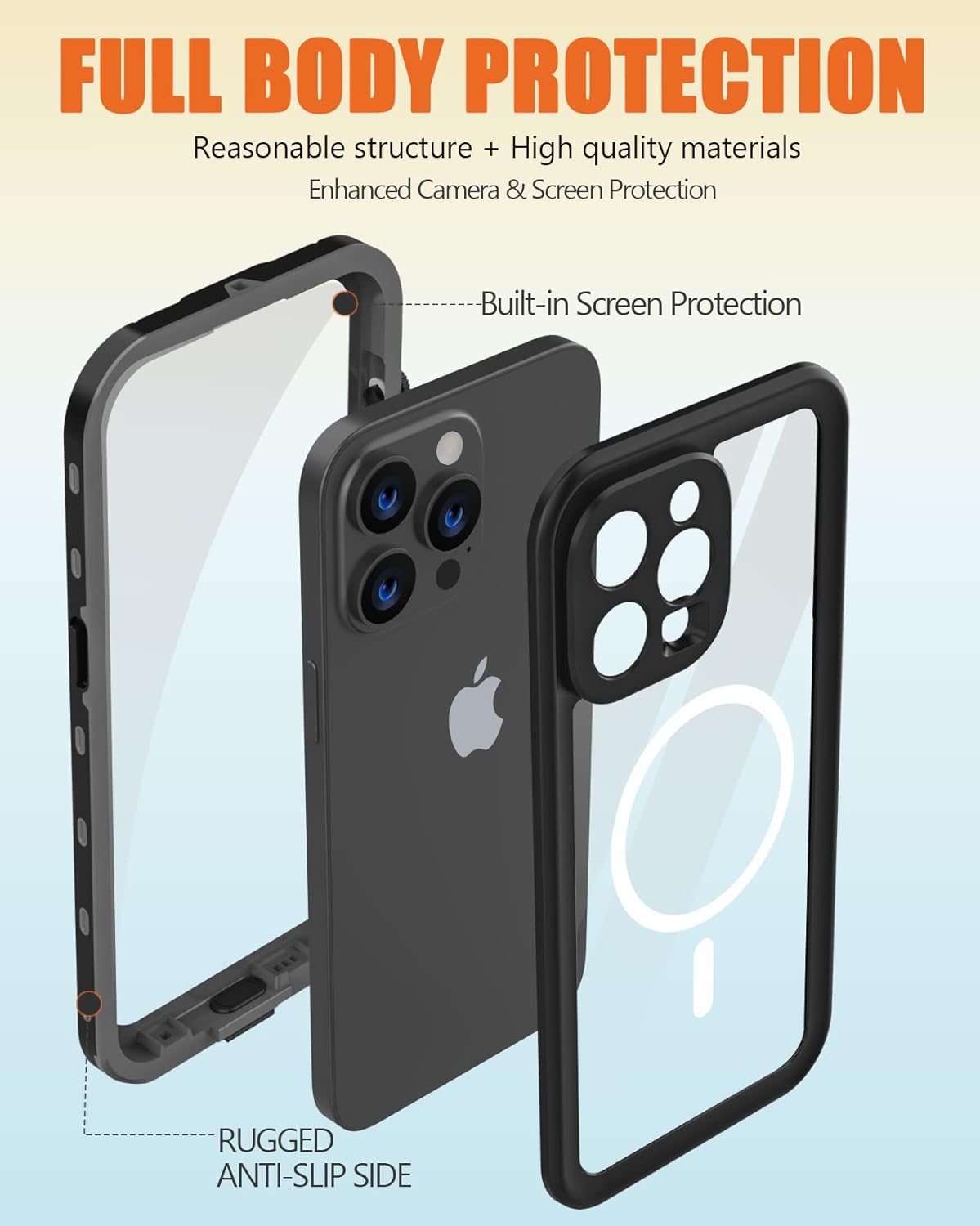 iPhone 14 Pro Waterproof Case