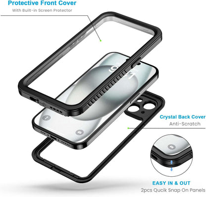 iPhone 15 Plus Waterproof Case